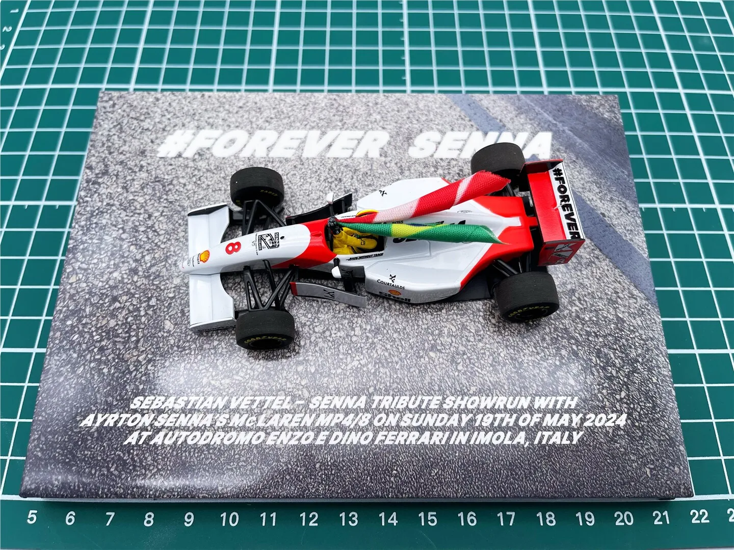 Фото Minichamps 1:43 F1 MP4/2-31 Prost Vettel Hakkinen Raikkonen Alonso Barton, лимитированная серия, статическая модель автомобиля из смолы и металла, игрушка-подарок №2