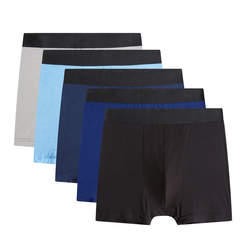 Boxers Mens Modal Soft boxershorts Mens Underwear Boxer Bamboo Fiber Short Cuecas masculinas interior masculina boxer men