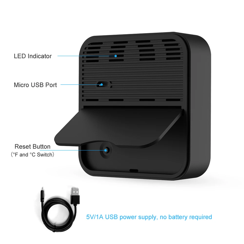 Для Tuya WIFI датчик температуры и влажности умный дом термометр гигрометр высокие