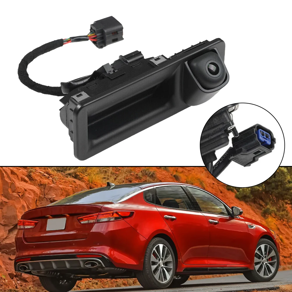 

Black ABS Car Reverse Parking Assist Camera 95766D4500 For Kia Optima K5 Hybird 2016-2018 Car Electronics Reverse Camera