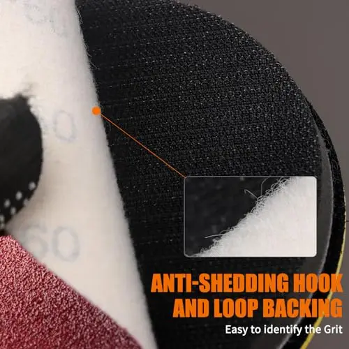 114 шт. 5-дюймовые насадки для шлифования дерева и металла