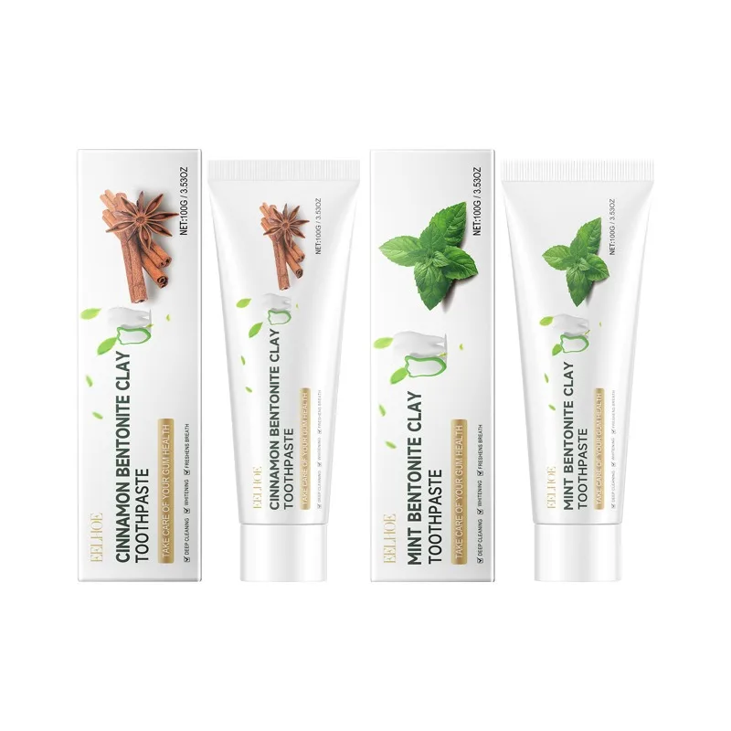 Натуральная зубная паста с корицей и мятой удаление неприятного запаха изо рта