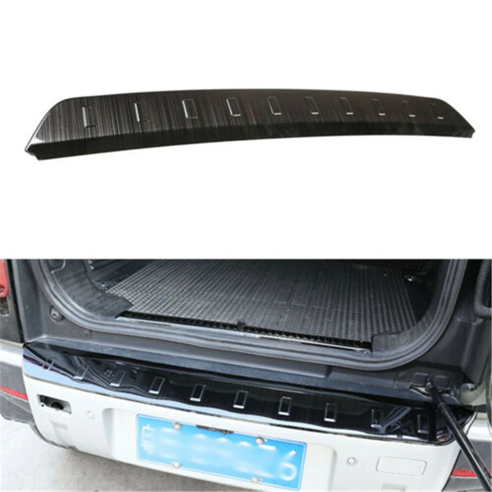 

Fits for LR Defender 90 110 2020 2021 2022 2023 Rear Bumper Sill Molding Trim Protector