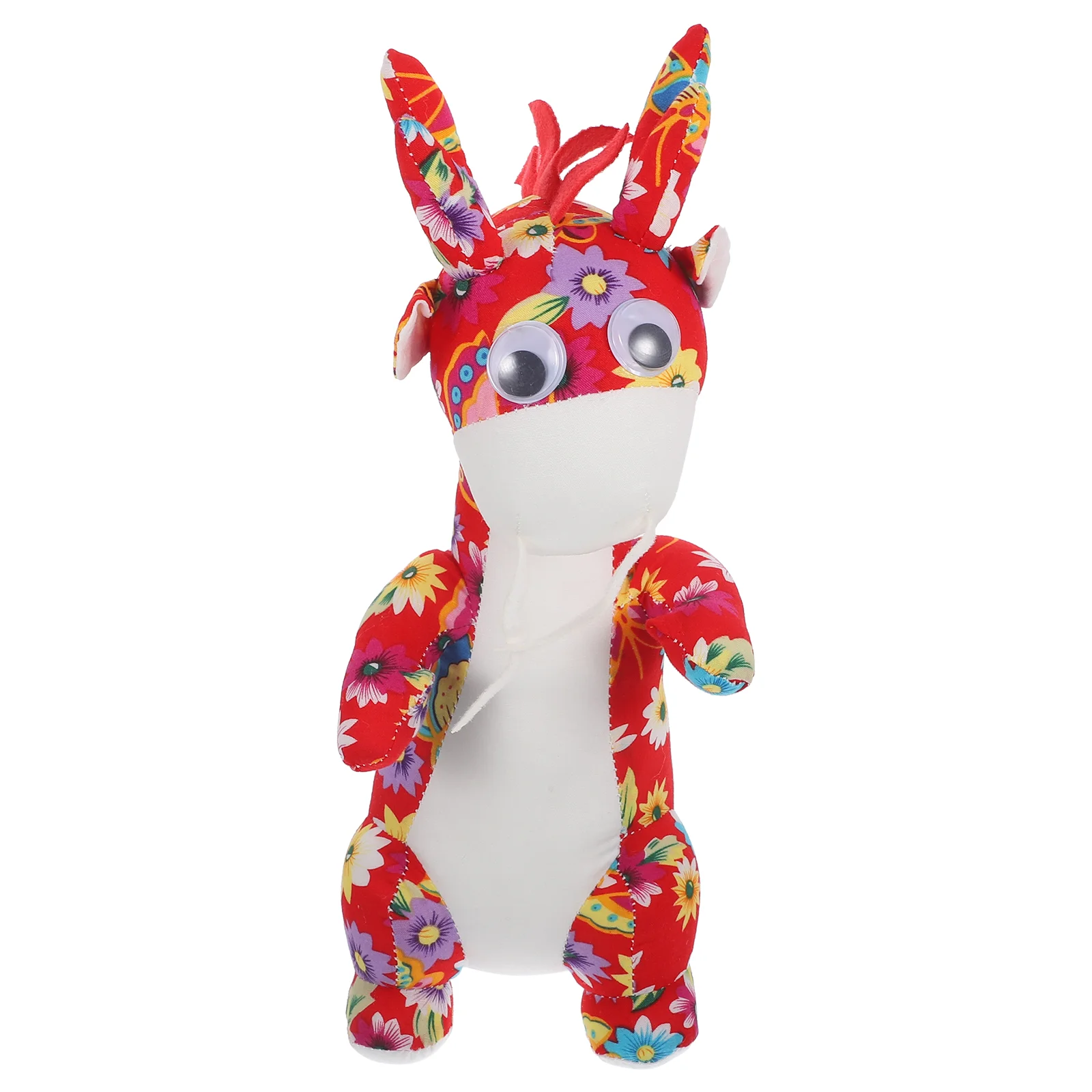 

Plush Dragon Toy Chinese Style Stuffed Filling Adorable Pp Cotton New Year Animals