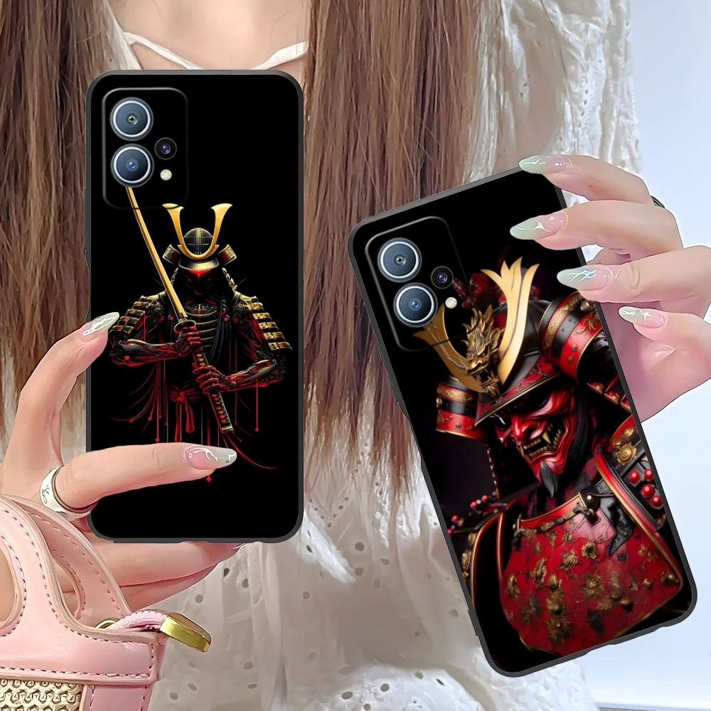 Чехол для мобильного телефона Bushido Samurai Huawei P60 P50 P40 P30 P20 P10 P9 P8 Pro Lite Plus черный мягкий