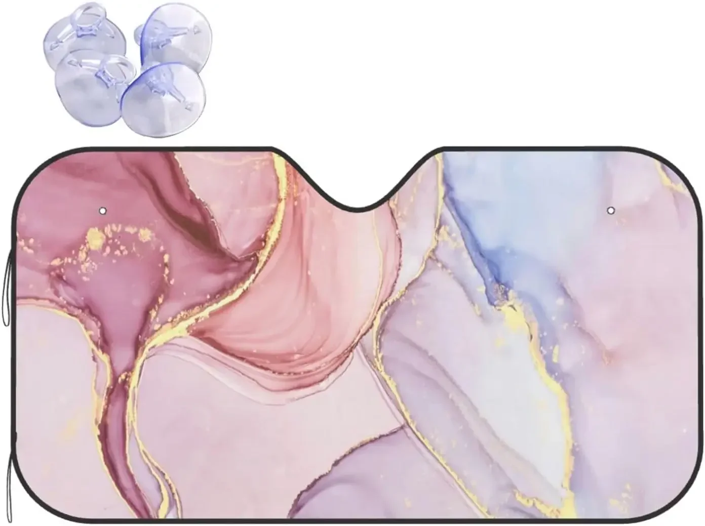 Мраморный солнцезащитный козырек на лобовое стекло автомобиля подходит для