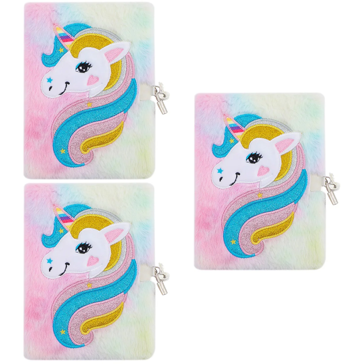 

Записная книжка в виде единорога, 3 шт.