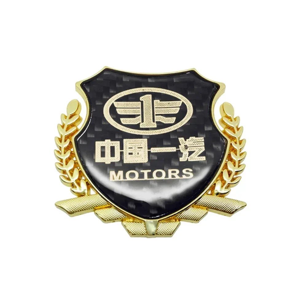 3D металлическая наклейка на автомобиль, эмблема грузовика, значок, украшение для стайлинга автомобиля, аксессуары для FAW Besturn B50 B70 X80 Jinn Oley V2 V5 N5 Vita