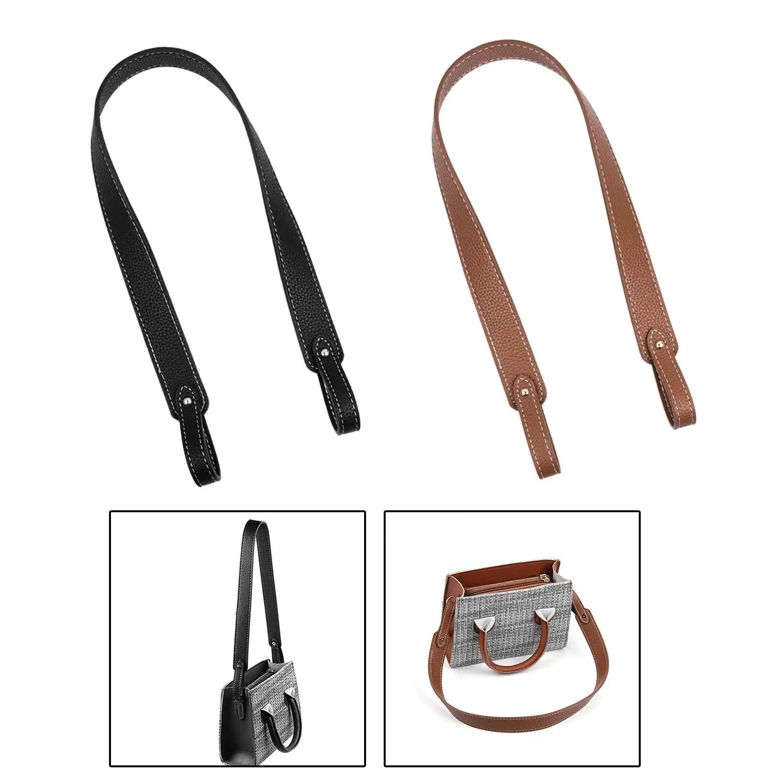 

Bag Strap Replacement PU Leather Shoulder Bag Strap for DIY Bag Accessories