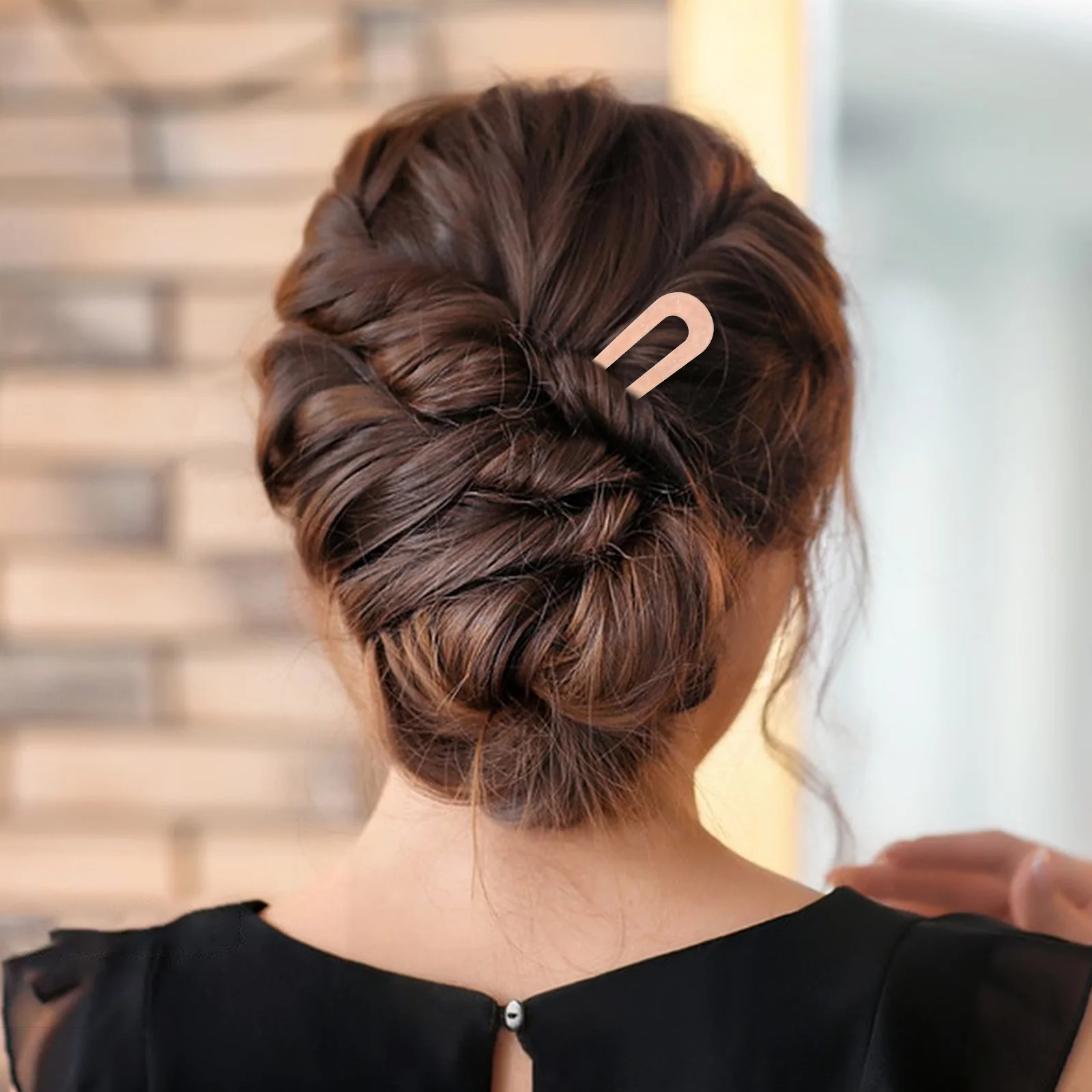 2 шт. две вилки цвета хаки аксессуары для порошка практичные палочки волос