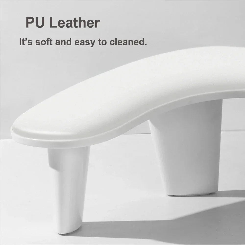 Модная подушка для подлокотников двух рук мягкая искусственная кожа портативная