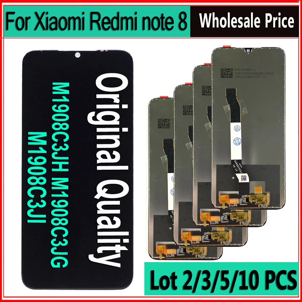 ЖК-дисплей с сенсорным экраном и дигитайзером в сборе для Xiaomi Redmi note 8 2/3/5/10