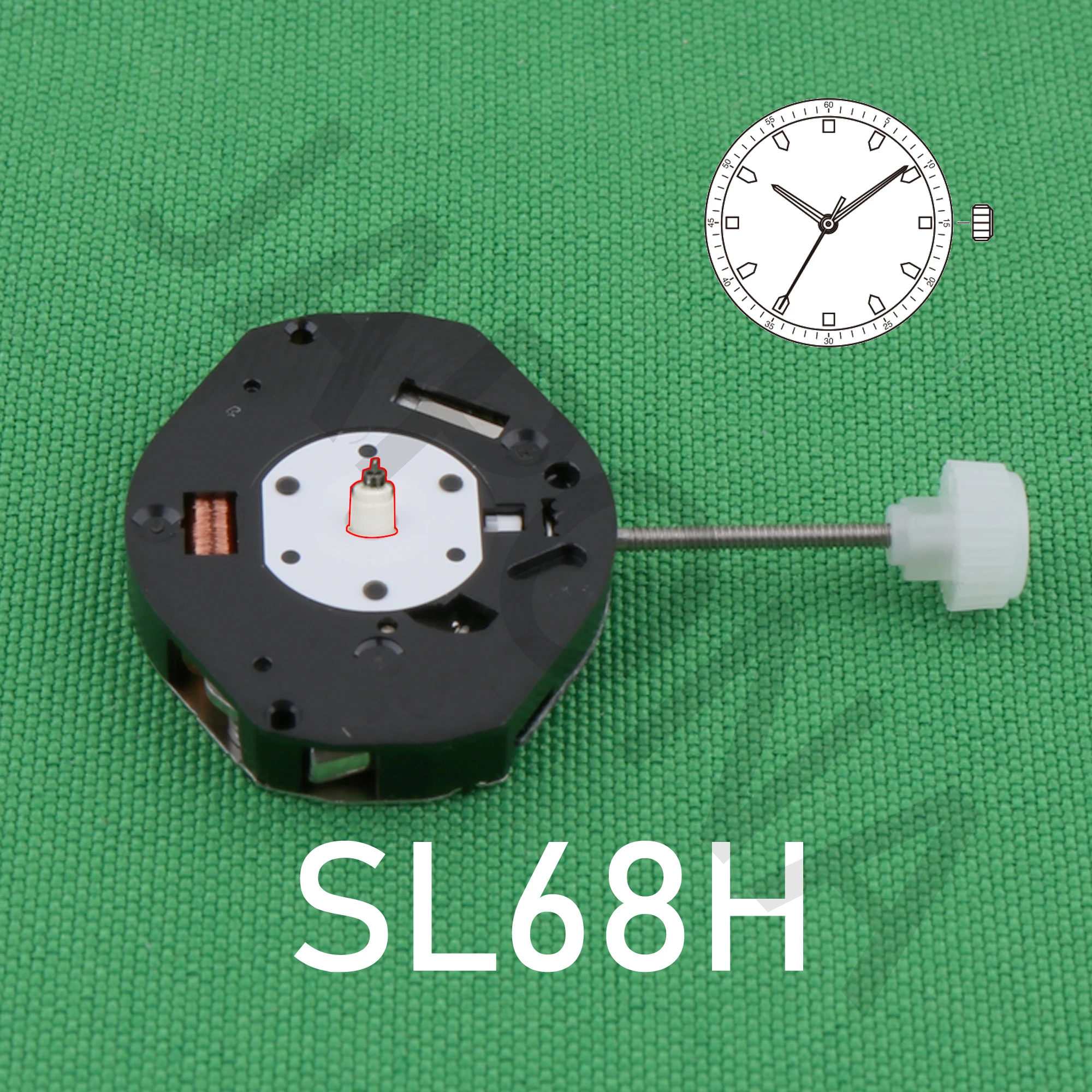

Watch Movement SL68H High pipe Quartz Watch Movement Accessories Repairing Replacement Partswatch movement quartz