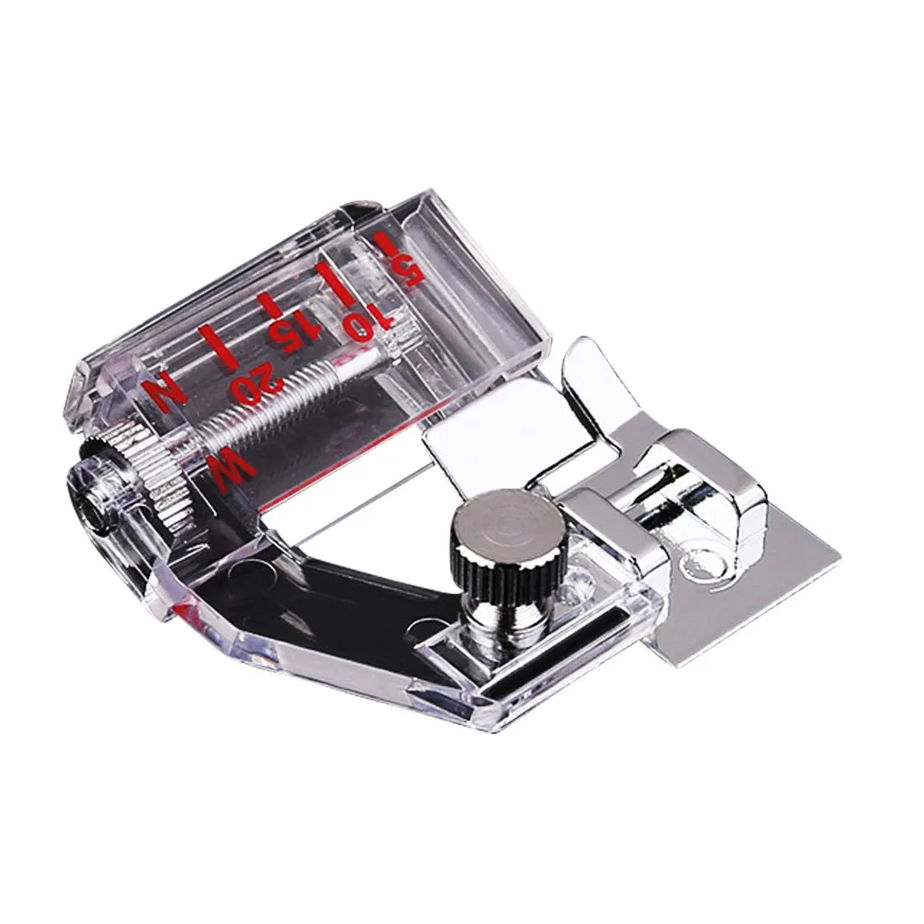 

Adjustable Tap Bias Binder Foot Universal Rolled Hem Presser Feet Domestic Sewing Machines Binding Pressure Foot