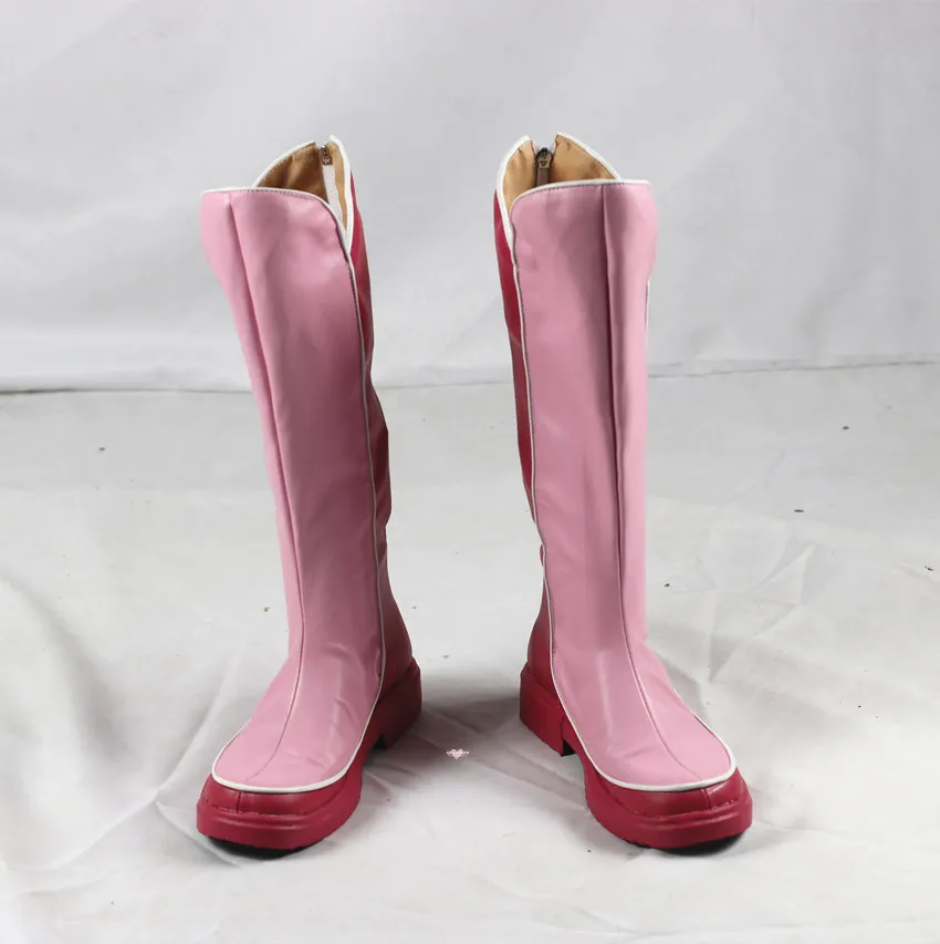 Фото Обувь для косплея Princess Bubblegum, розовые ботинки Princess Bonnibel Bubblegum, женские и мужские ботинки для ролевых игр, ботинки на заказ №4