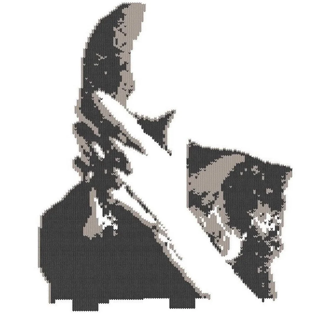 Женский вязаный свитер ZSIIBO с мультяшным принтом