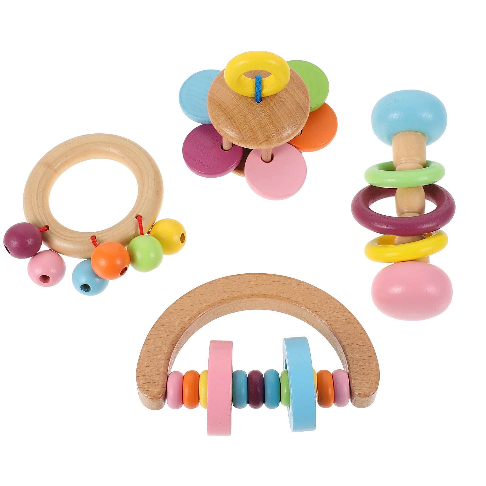

4 Pcs Parrot Chewing Bird Playing Parrot Biting Toys Pet Supplies