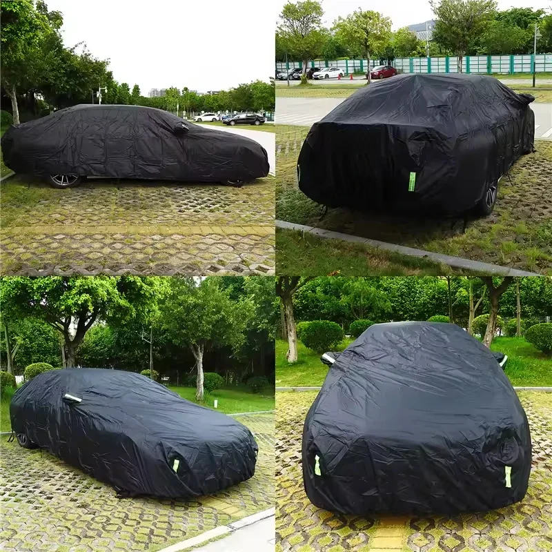 Фото Полный чехол для автомобиля Ford Puma, всепогодный, для улицы, защита от снега, солнца, ультрафиолета и пыли, с отражающими полосами и ремнями для фиксации. №3