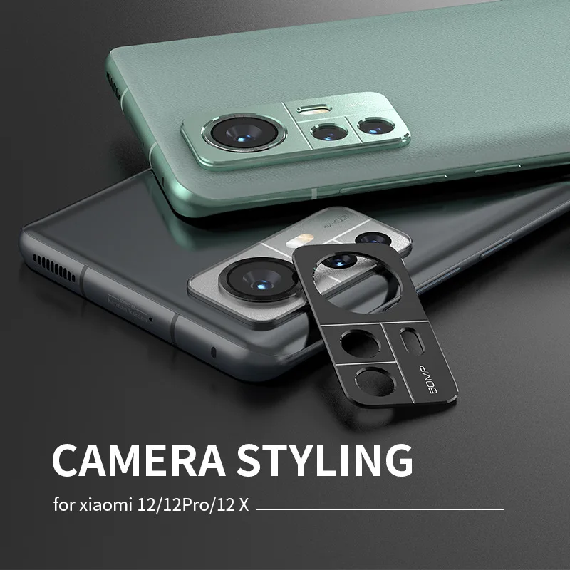 

Camera Lens Protector for Xiaomi Mi 12 Pro 12x Aluminum Camera Lens Cover Protective Case for Mi12 Pro Mi12X Lens Protection