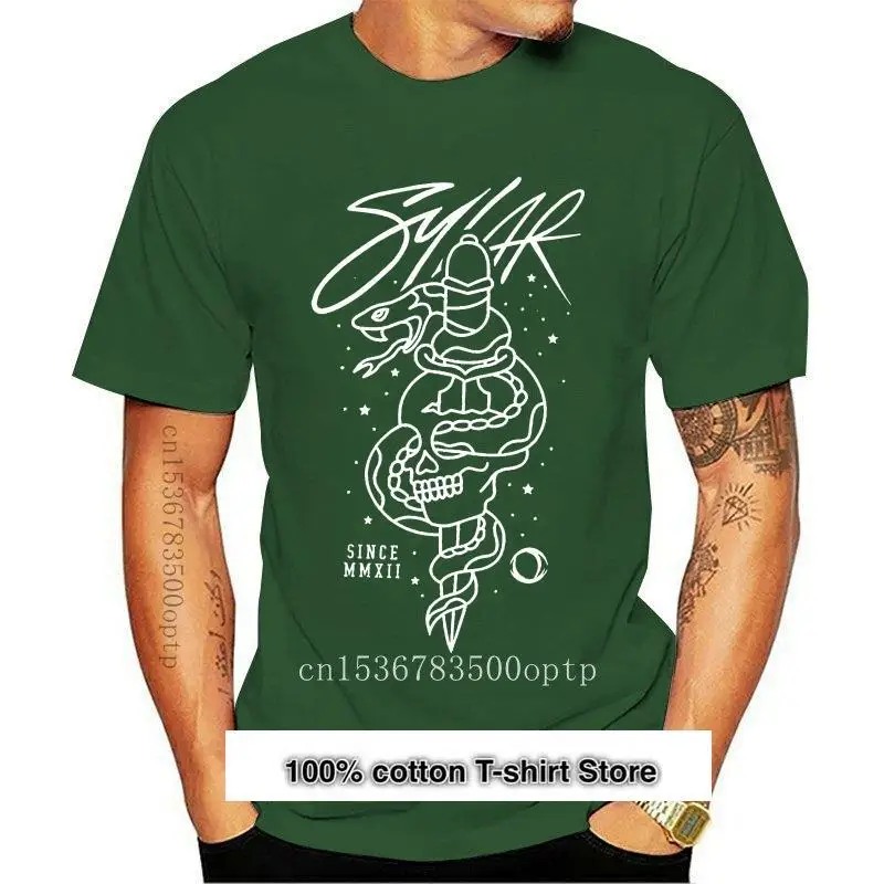 

Ropa oficial de Sylar Since Mmxii para hombre, camiseta Hipster, Harajuku, ropa de marca