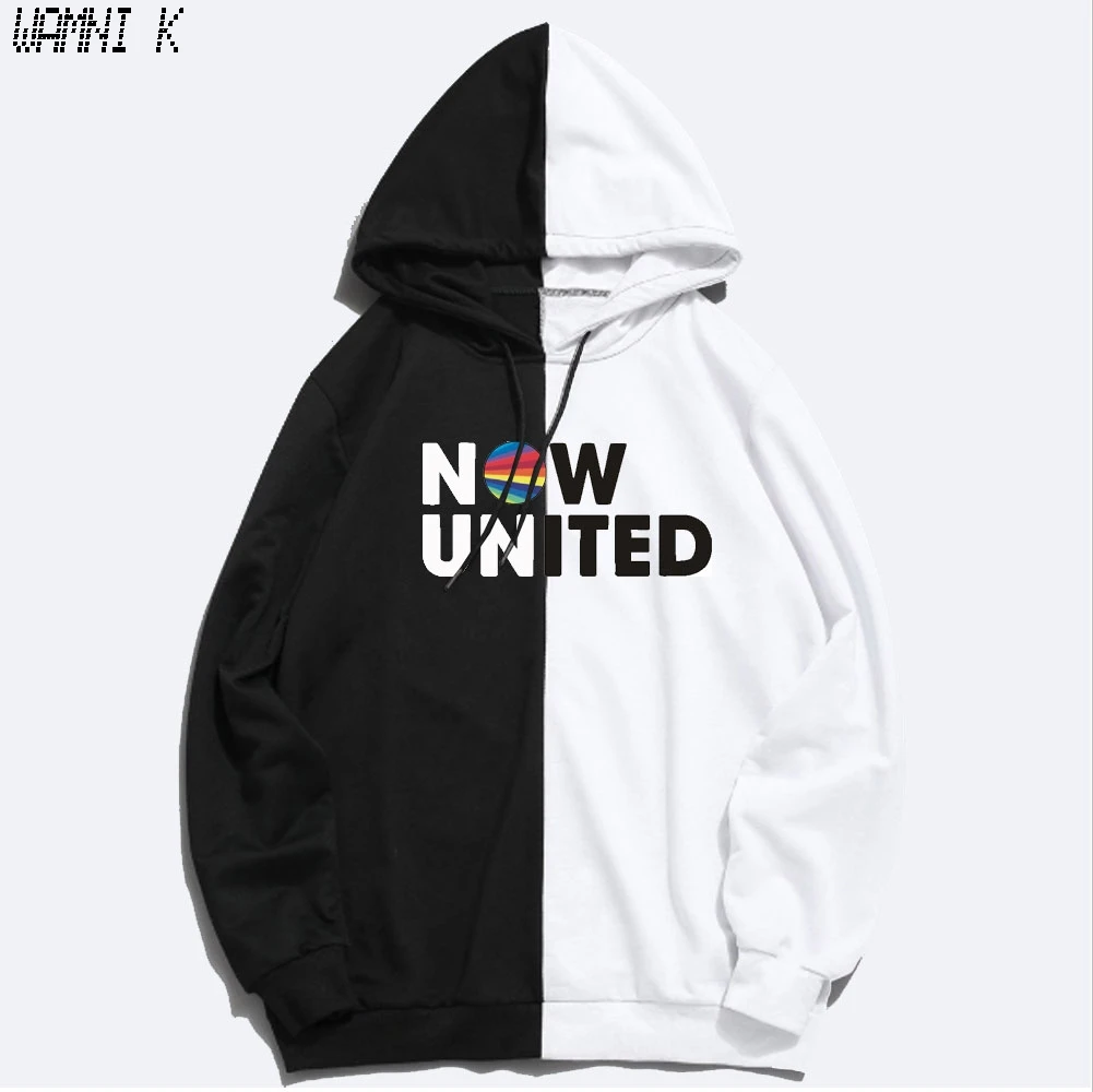 

2022 2022 WAMNI Two-color Now United Hoodies Sweatshirts Men Women Print Pullover Unisex Tracksuit