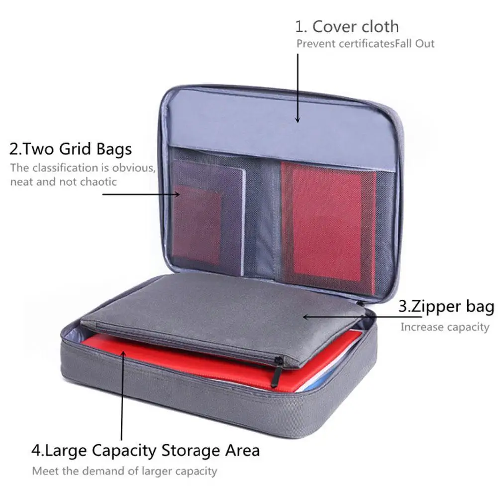 Водонепроницаемая вместительная портативная офисная сумка из ткани Оксфорд