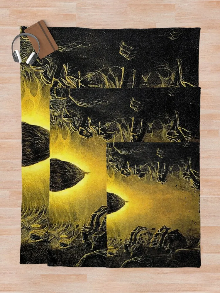 Zdzislaw Beksinski 1929–2005 Полонов сюрреализм плед зимние кровати одеяла для спальных