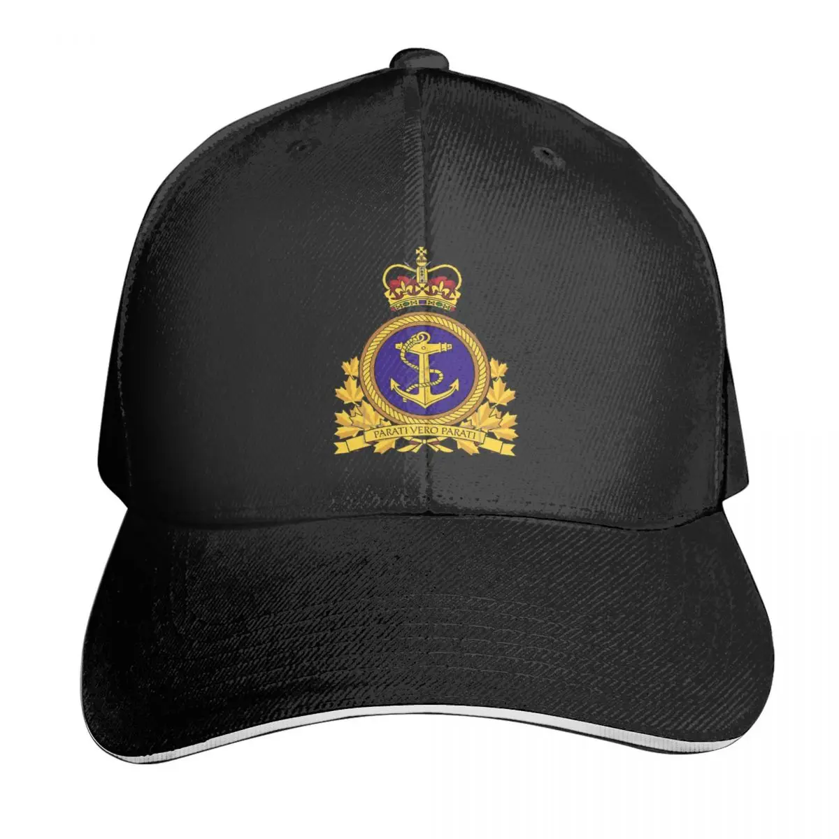 

Badge Of The Royal Canadian Navy Casquette, Polyester Cap Cap Personalized Practical For Out