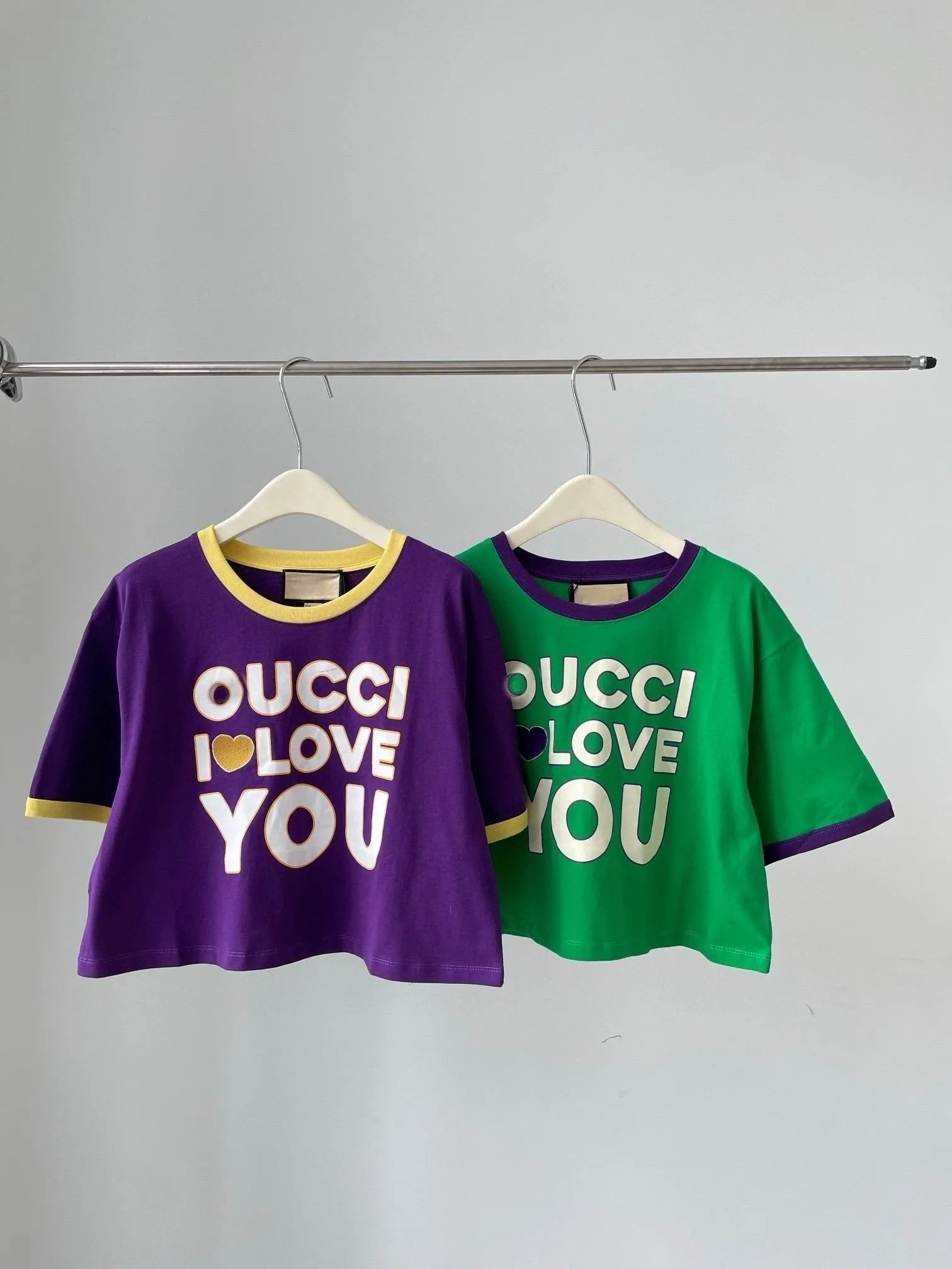 

2023 Chinese Valentine's Day Letter Printing Short T-shirt Woman