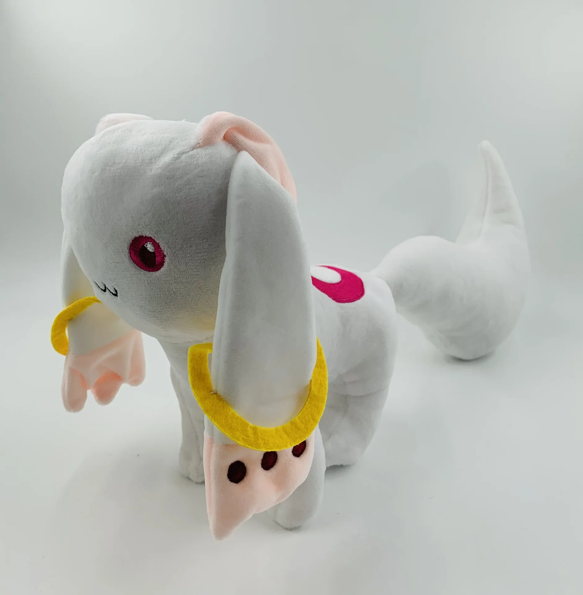 

New Large Puella Magi Madoka Magica QB Incubator White Cuppy Plush Stuffed Toy Kids Gift Halloween Christmas Gift
