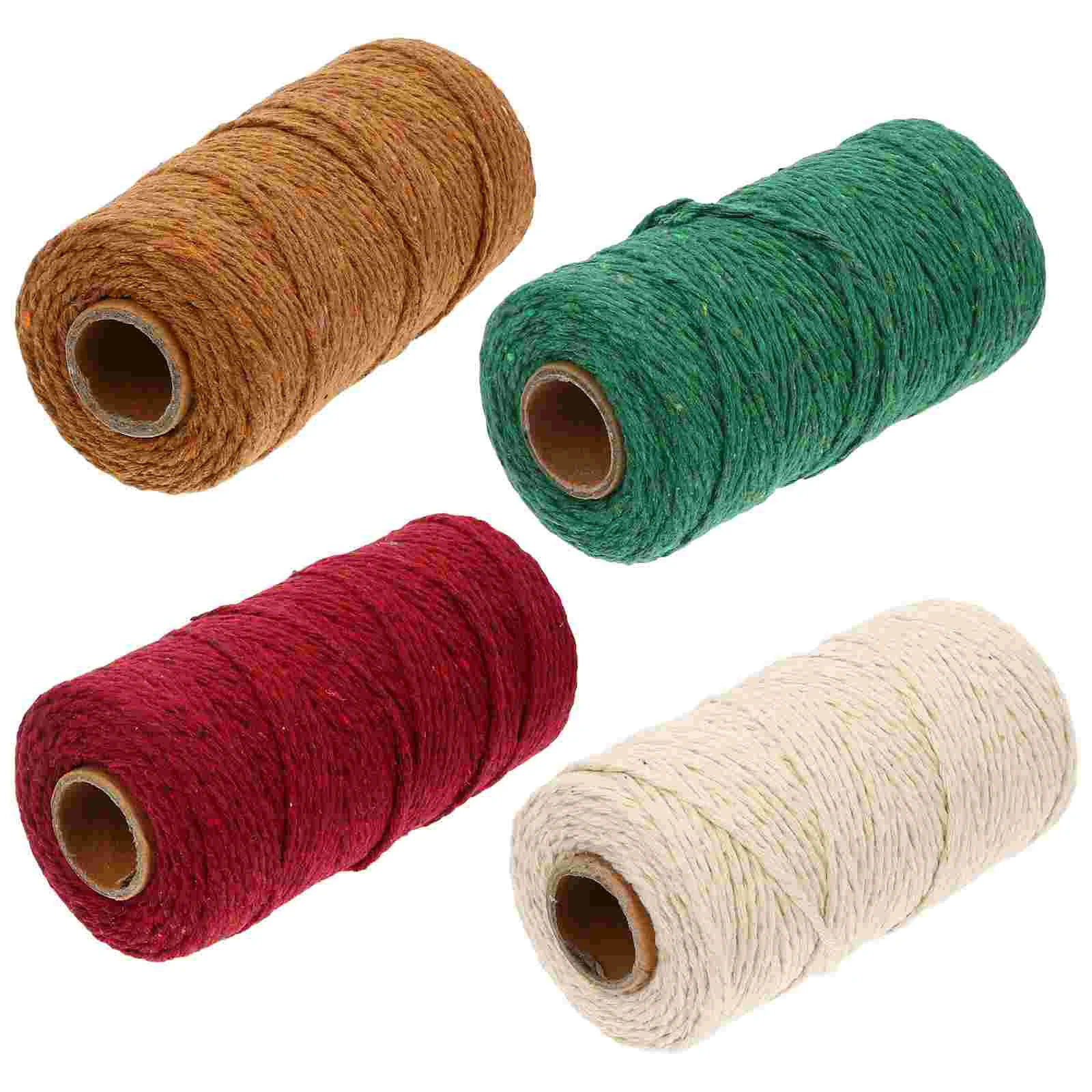 

Thread Macrame Cotton Cord Christmas Rope Sewing Wrapping Quilting Polyester Craft Diy Bobbin Nylon Crafts String