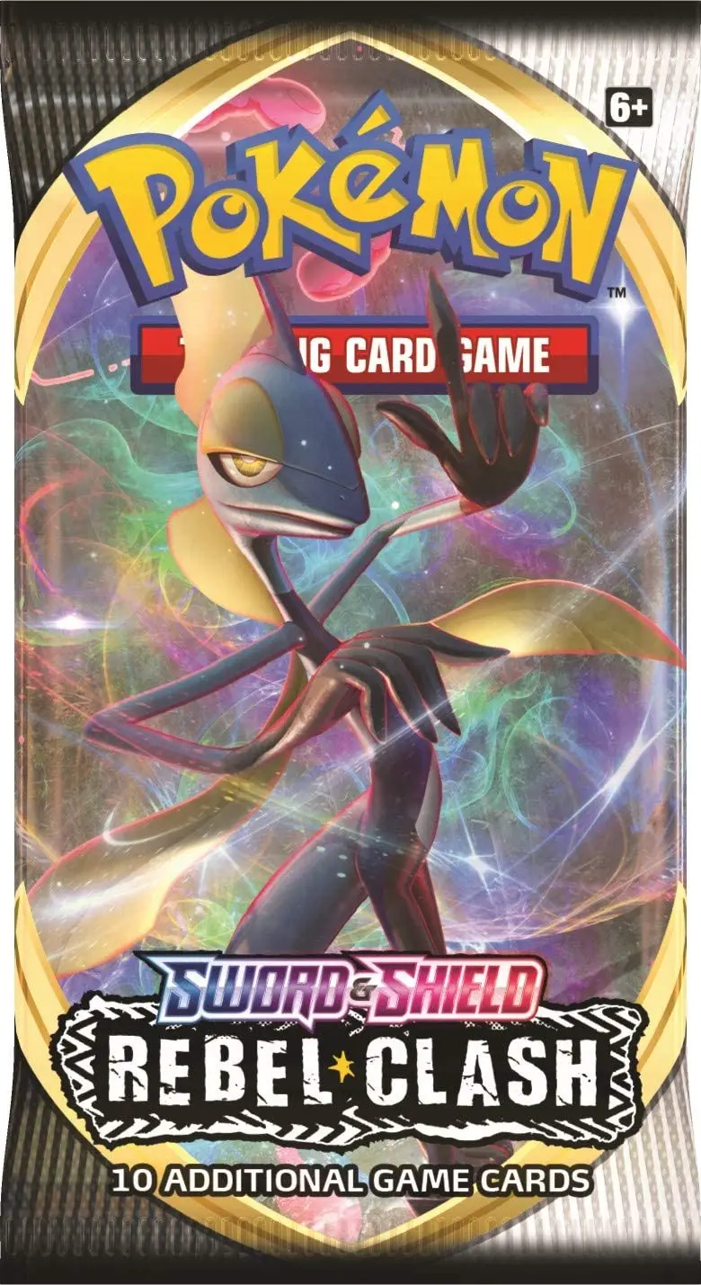 324 шт./коркор. Pokemon TCG: Sword & Shield Rebel chooster Booster Box коллекционная торговая карточка