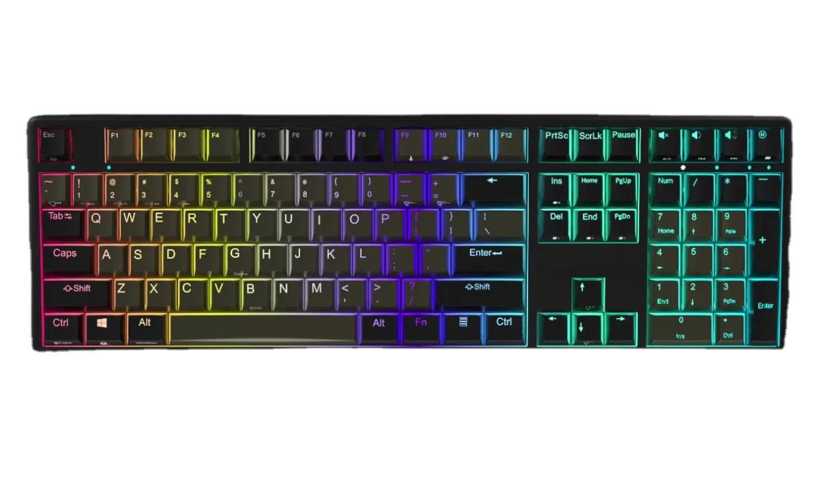

108KEYS high performance mechanical gaming keyboard with LED backlight