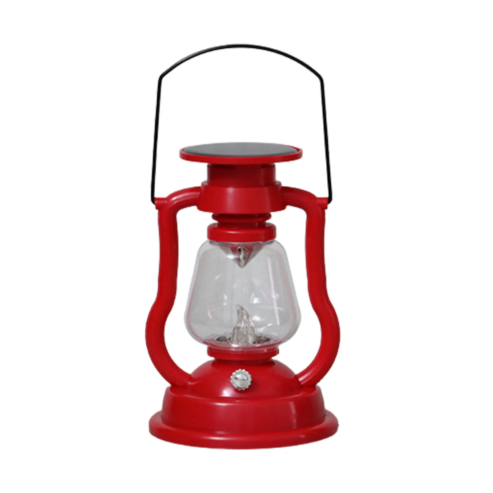 

Vintage Solar Kerosene Oil Lantern Creative Portable Solar Powered Light for Outdoor Garden Ornament