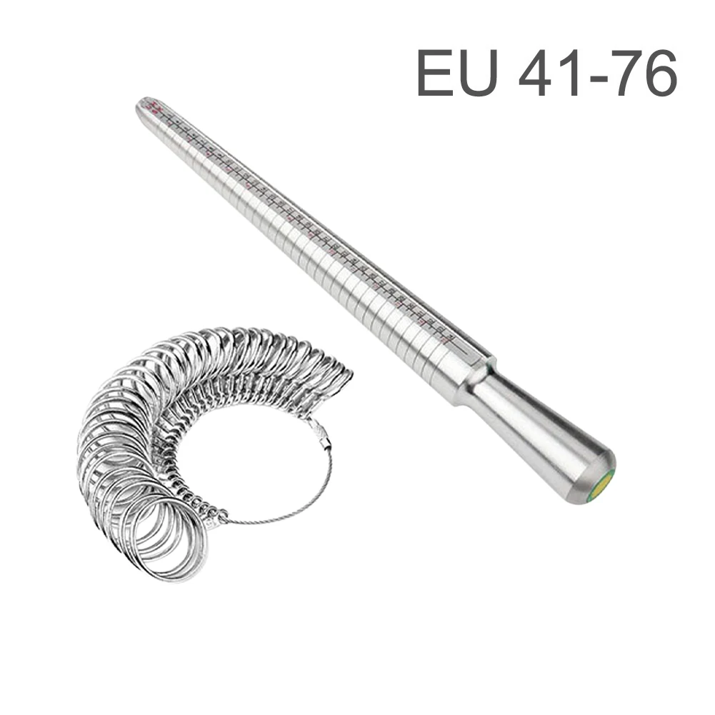 

Finger Gauge Practical Gift Jewelry Measuring Ring Sizer Set DIY Portable Home Stick Mandrel Professional Scale Accurate Fashion
