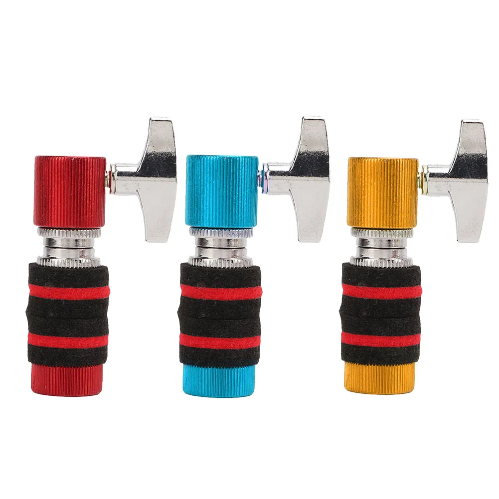 Azz Drum Hi Hat Jazz Clutch Cymbal Stand Post For Percussion Parts Anti Rust Red Yellow 1шт.
