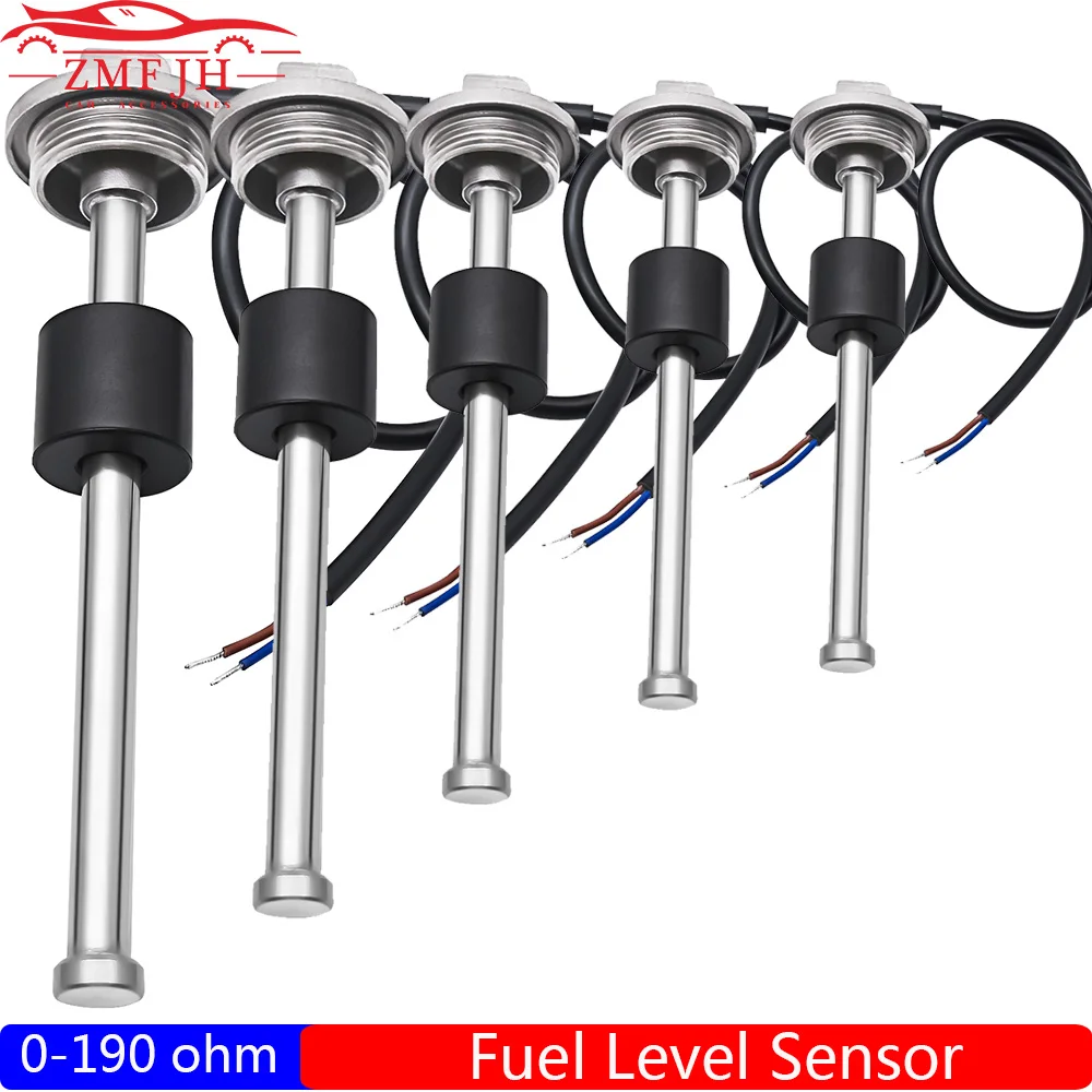 

Fuel Level Sensor 0-190 ohm for Water Level Fuel Level Tank Gauge Marine Car Fuel Level Sensor 150MM 200MM 250MM 300MM 350MM