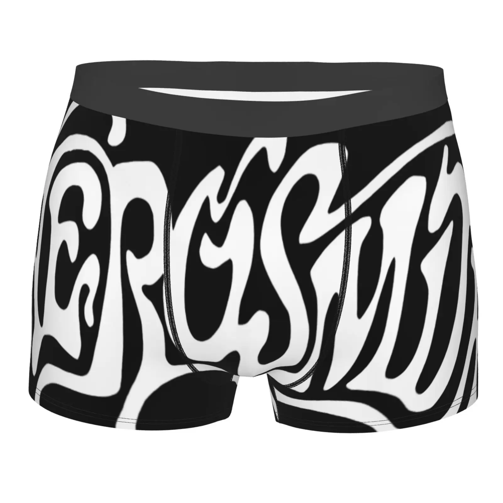 

Трусы-боксеры Aerosmith Band Legend, мужские трусы, модное нижнее белье, мужские трусы с ремешками, мужские трусы из полиэстера