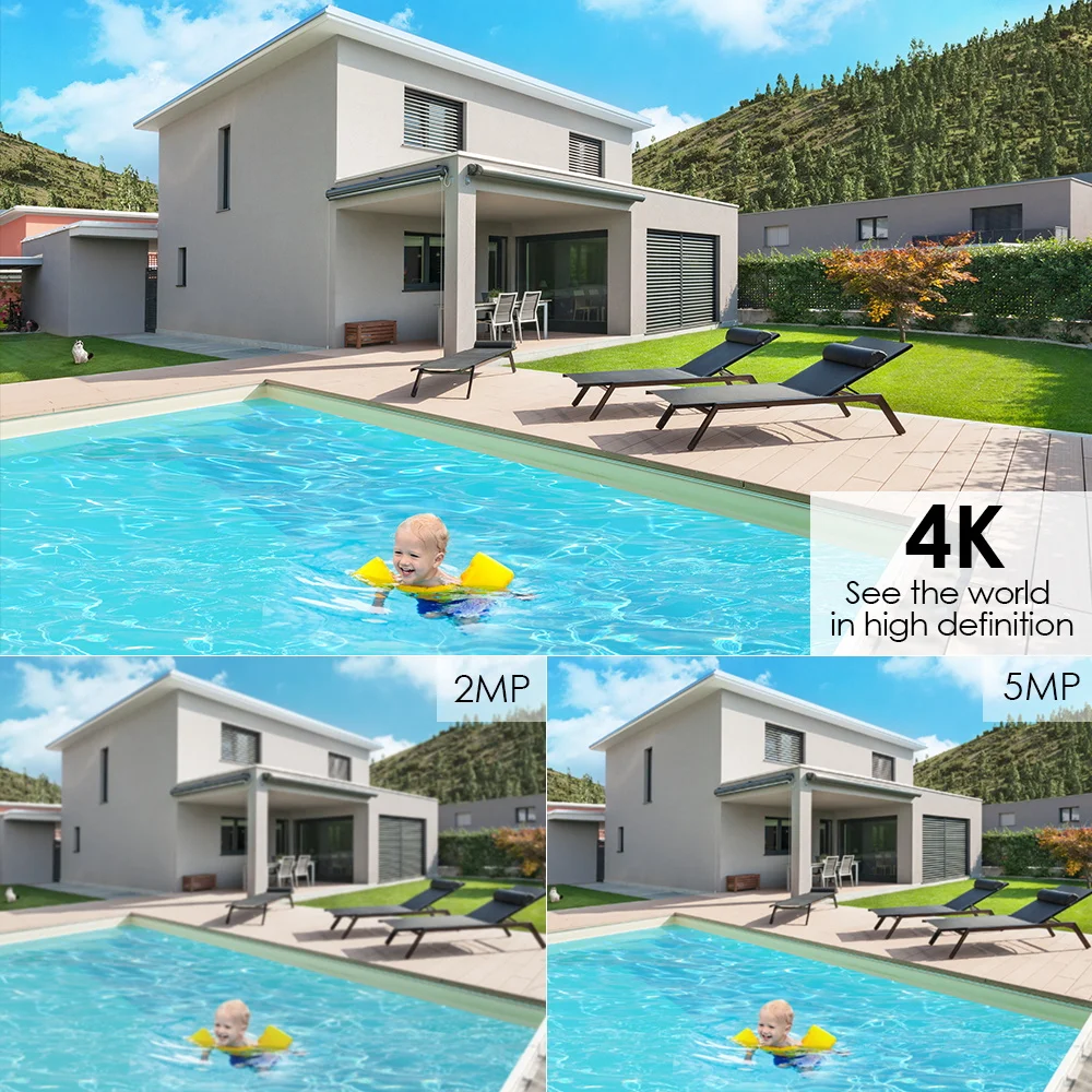 Pаспродажа 4K 8CH CCTV POE NVR Поддержка распознавания лиц 8MP H.265 NVR Система видеонаблюдения Сетевой видеорегистратор Onvif 1 HDD 24/7 IP-камера Запись Система P2P Прило...