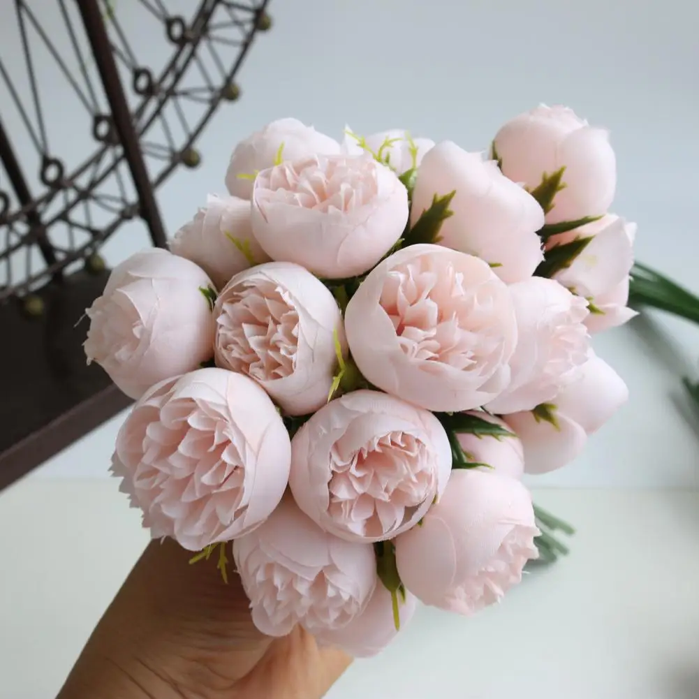 

Useful Simulation Flower No Watering Eco-friendly Clear Texture Artificial Flower Home Decor