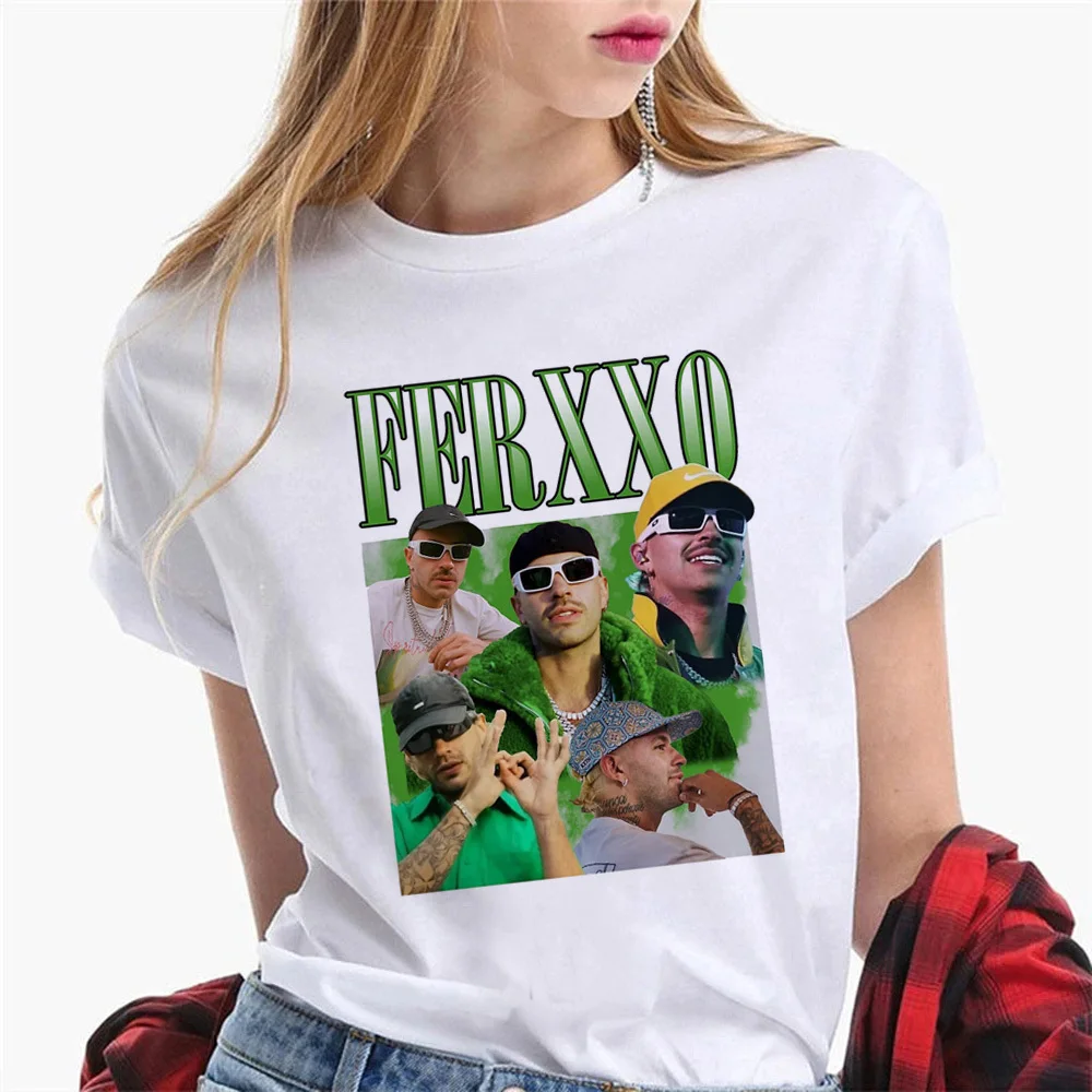 Футболка Ferxxoo Feid для подростков цифровая классическая поп-культура готическая