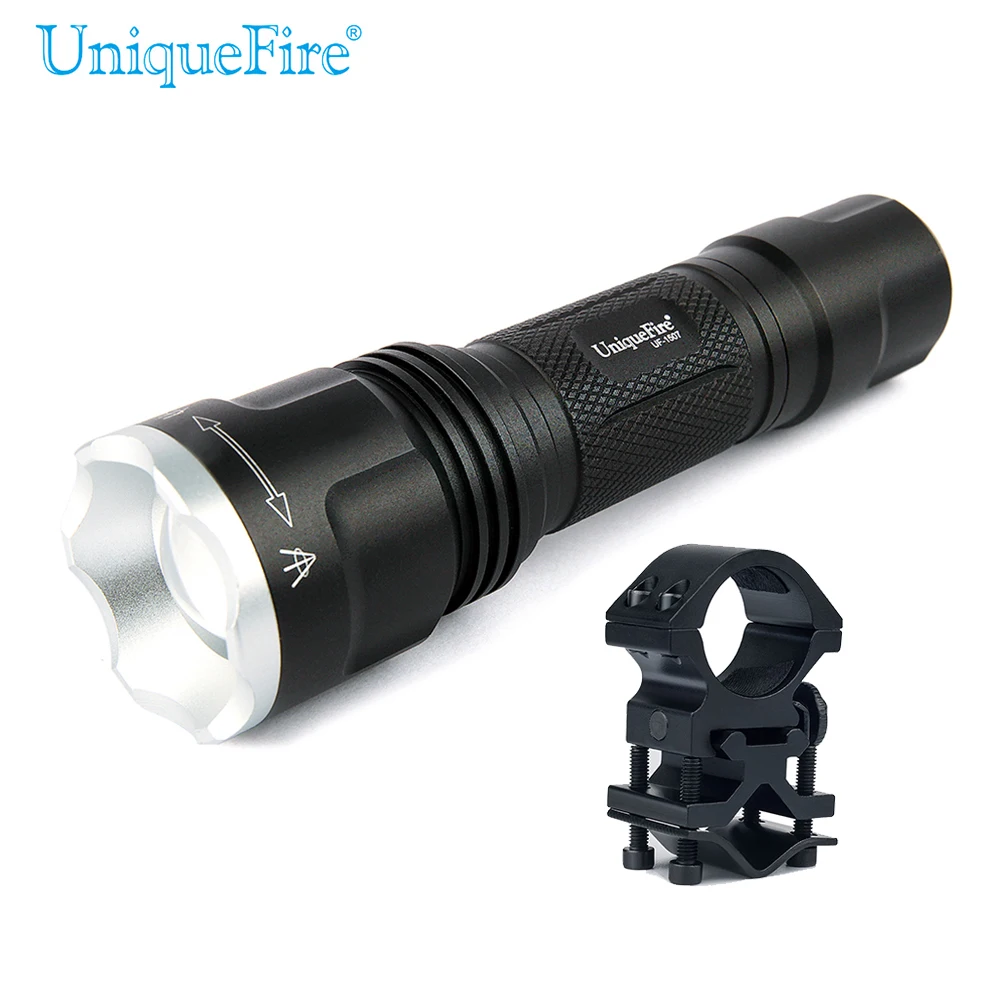 

Uniquefire UF1507 Mini 940nm IR Led Flashlight Night Vision Lamp+ Scope Mount For Hunting