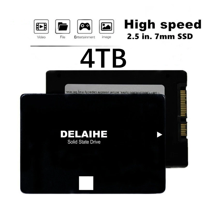 

High-speed Solid State Drive SSD 2.5 Inch SATA3 4TB Notebook Desktop Hard Drive
