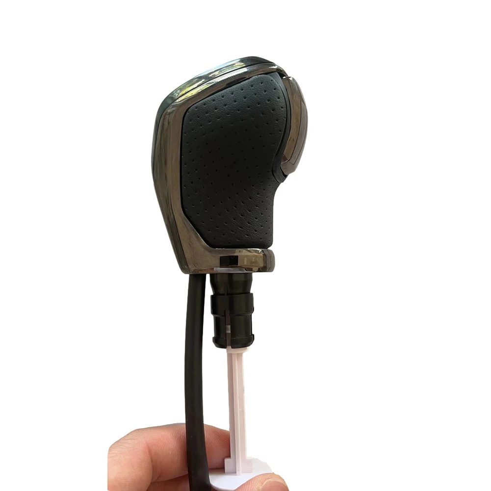 

Новинка, прямая замена, ручка переключения передач, ручка переключения передач, белая основа, ABS + металлические аксессуары, запчасти, замена