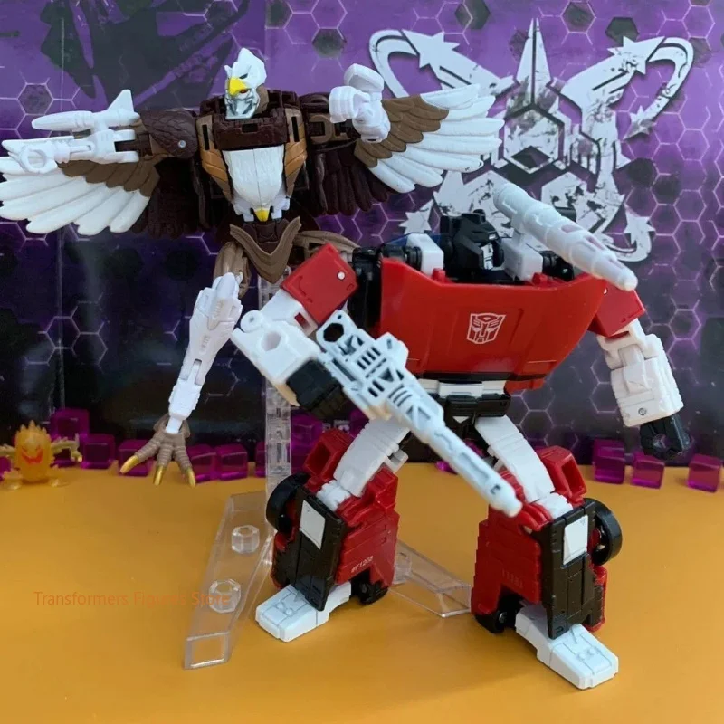 В наличии Takara Tomy Transformers G Series WFC-K42 Sideswipe Skywarp Фигурка Модель Аниме Экшн Деформация