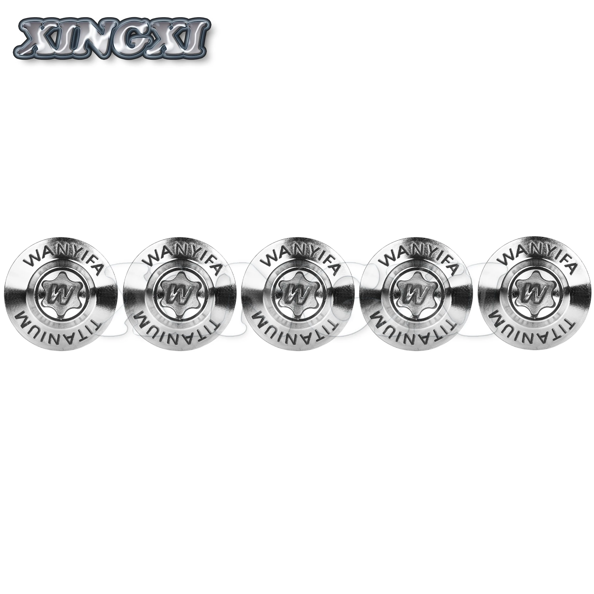 

Xingxi титановые болты M5 M6x10/12/15/20/25/30/35 мм 5 шт