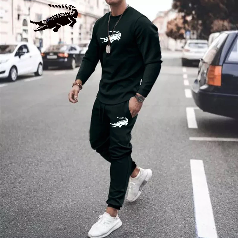 

Crocodile Suit 2022Summer New Men's Casual Suits 3d Printed Men's Short Sleeve T-Shirt Plus Size T-Shirt Shorts Suit Beach Pants