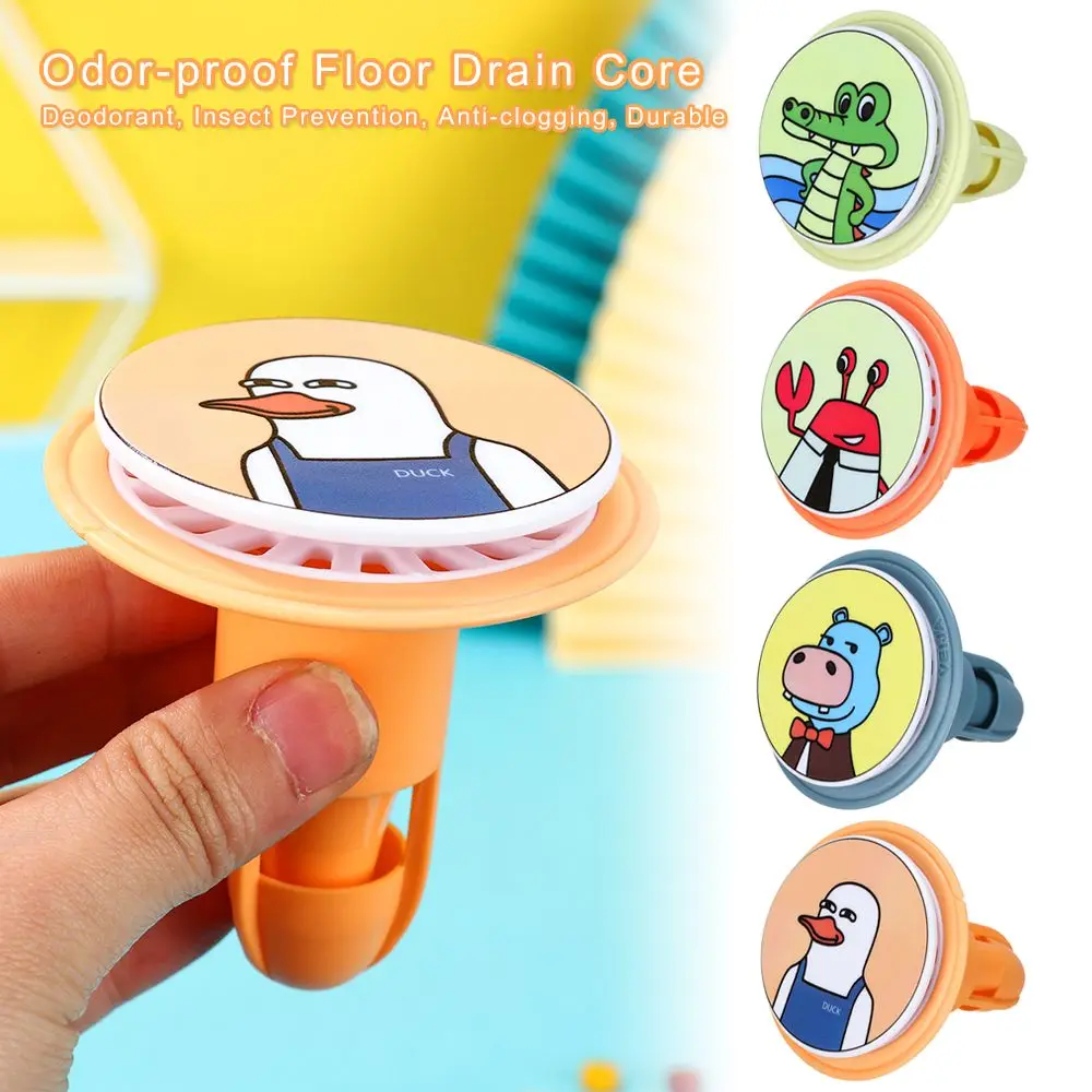 

Антизапаховый дренажный сердечник для ванной комнаты, стопор для слива душа, дезодорант для унитаза, для слива в канализацию, для борьбы с в...