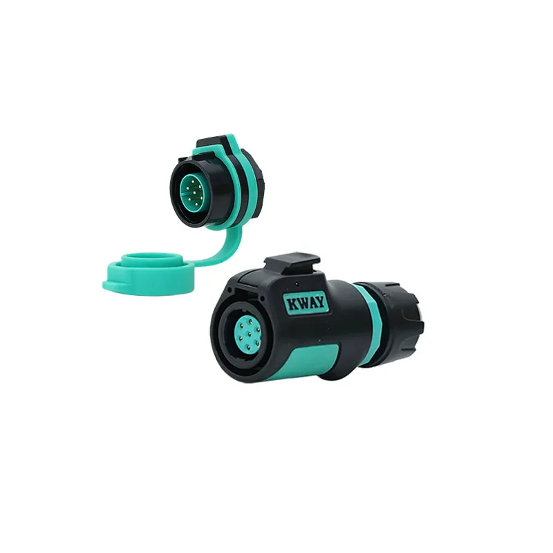 KWAY K16 2 3 4 5 7 8 9 Pin промышленный водонепроницаемый IP68 M16 Электрический кабель авиационный соединитель Адаптер PCB розетка штекер