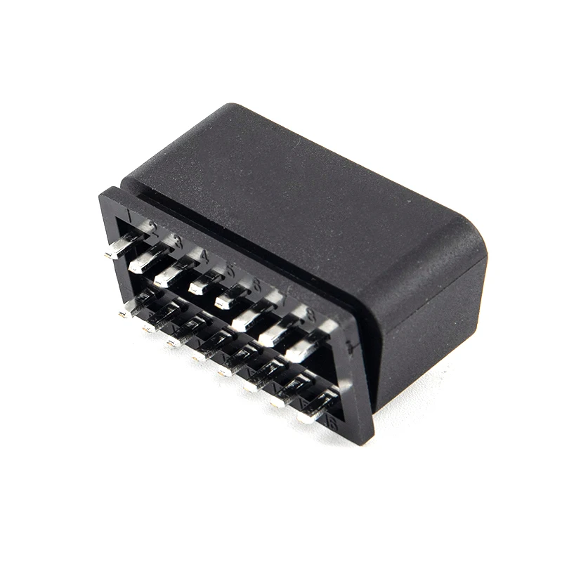 Автомобильный OBD2 разъем 16-контактный штекер OBD II диагностический инструмент